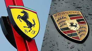 Ferrari car logos and names